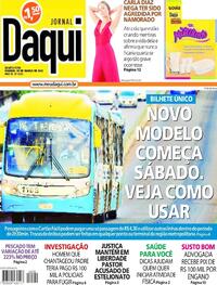 Capa do jornal Jornal Daqui 30/03/2022