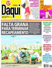 Capa do jornal Jornal Daqui 30/04/2022