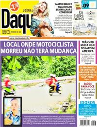 Capa do jornal Jornal Daqui 01/02/2023