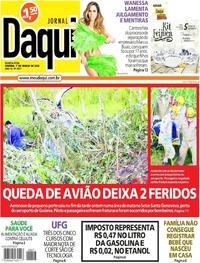 Capa do jornal Jornal Daqui 01/03/2023