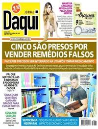 Capa do jornal Jornal Daqui 02/06/2023