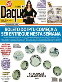 Capa do jornal Jornal Daqui 03/04/2023