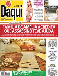 Capa do jornal Jornal Daqui 05/12/2023