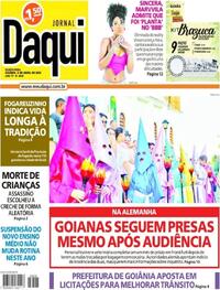 Capa do jornal Jornal Daqui 06/04/2023