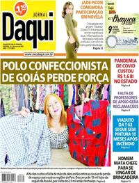 Capa do jornal Jornal Daqui 06/05/2023