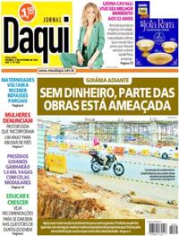 Capa do jornal Jornal Daqui 06/10/2023