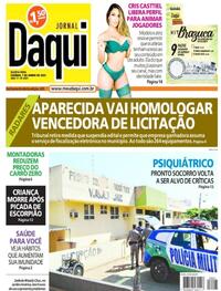Capa do jornal Jornal Daqui 07/06/2023
