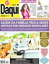 Capa do jornal Jornal Daqui 08/03/2023