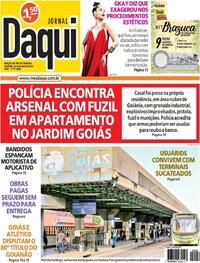 Capa do jornal Jornal Daqui 08/04/2023