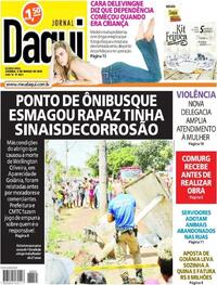 Capa do jornal Jornal Daqui 09/03/2023