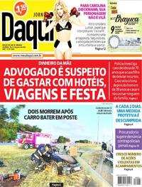 Capa do jornal Jornal Daqui 10/06/2023