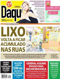 Capa do jornal Jornal Daqui 11/08/2023