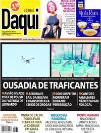 Capa do jornal Jornal Daqui 11/11/2023