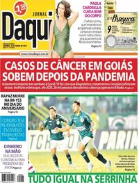 Capa do jornal Jornal Daqui 12/06/2023