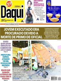 Capa do jornal Jornal Daqui 12/09/2023