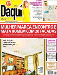 Capa do jornal Jornal Daqui 14/01/2023