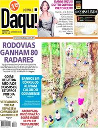 Capa do jornal Jornal Daqui 16/11/2023