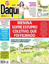 Capa do jornal Jornal Daqui 17/04/2023