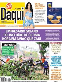 Capa do jornal Jornal Daqui 18/09/2023