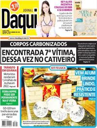 Capa do jornal Jornal Daqui 19/01/2023