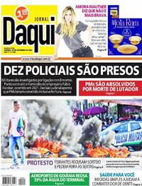 Capa do jornal Jornal Daqui 20/09/2023