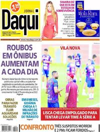 Capa do jornal Jornal Daqui 23/09/2023
