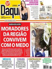 Capa do jornal Jornal Daqui 24/03/2023