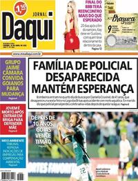 Capa do jornal Jornal Daqui 24/04/2023