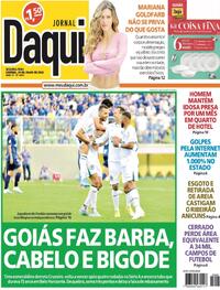 Capa do jornal Jornal Daqui 24/07/2023