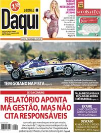 Capa do jornal Jornal Daqui 26/08/2023