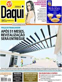 Capa do jornal Jornal Daqui 26/09/2023