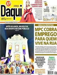 Capa do jornal Jornal Daqui 28/03/2023