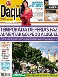 Capa do jornal Jornal Daqui 29/12/2023