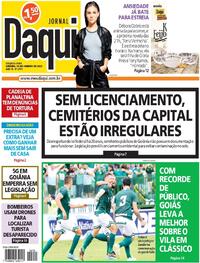 Capa do jornal Jornal Daqui 30/01/2023