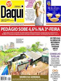 Capa do jornal Jornal Daqui 30/09/2023