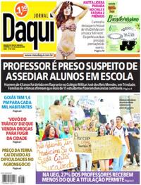 Capa do jornal Jornal Daqui 02/03/2024