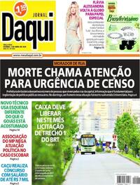 Capa do jornal Jornal Daqui 02/04/2024