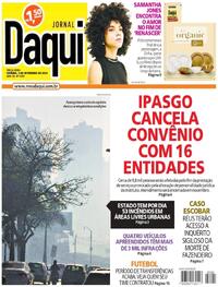 Capa do jornal Jornal Daqui 03/09/2024