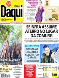 Capa do jornal Jornal Daqui 03/10/2024