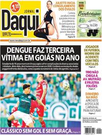 Capa do jornal Jornal Daqui 05/02/2024