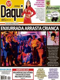 Capa do jornal Jornal Daqui 05/04/2024