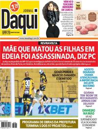 Capa do jornal Jornal Daqui 05/08/2024