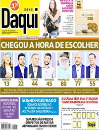 Capa do jornal Jornal Daqui 05/10/2024