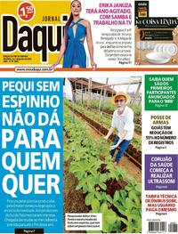 Capa do jornal Jornal Daqui 06/01/2024