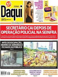Capa do jornal Jornal Daqui 06/06/2024