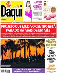 Capa do jornal Jornal Daqui 06/07/2024