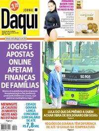 Capa do jornal Jornal Daqui 07/09/2024