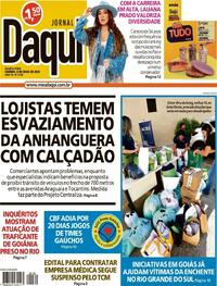 Capa do jornal Jornal Daqui 08/05/2024