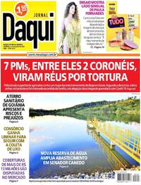 Capa do jornal Jornal Daqui 08/06/2024