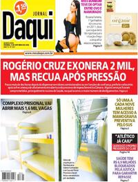 Capa do jornal Jornal Daqui 09/10/2024